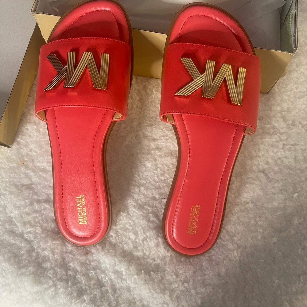 Michael Kors Deanna Slides size 10